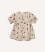 Crinkle Button Dress - Image 5
